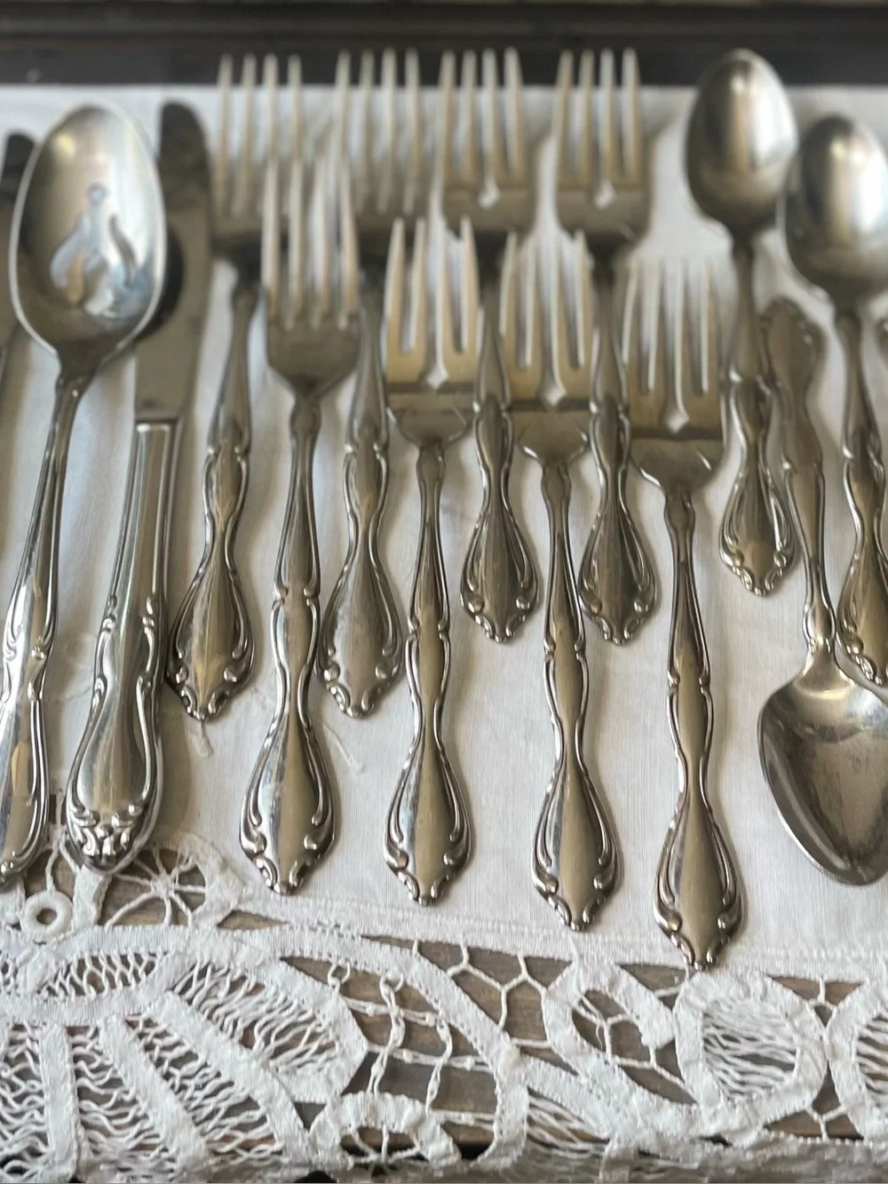 Oneida CANTATA stainless silver replacements flatware